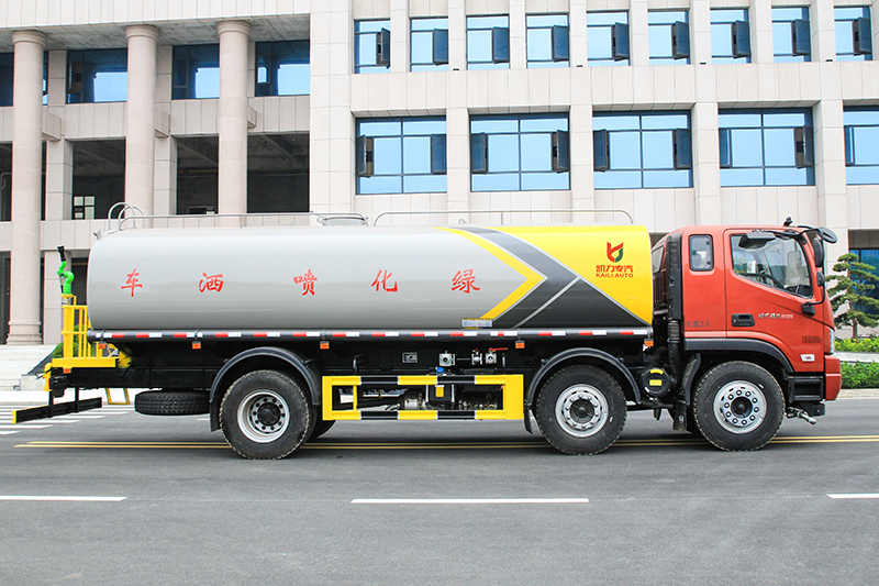 福田时代领航ES5洒水車(chē)(小(xiǎo)三轴)(20方(选装30米雾炮)