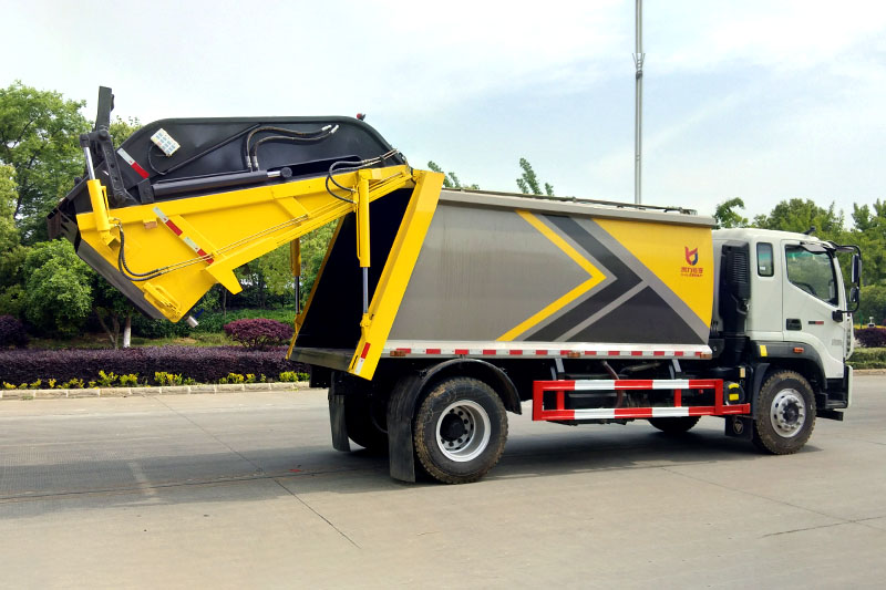 福田瑞沃ES7压缩式垃圾車(chē)(13方)