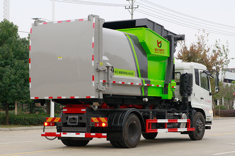 (套臂)东风天锦套臂垃圾車(chē)(12方)