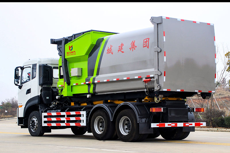 (套臂)东风天龙套臂垃圾車(chē)(20方)