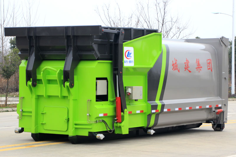 (套臂)东风天龙套臂垃圾車(chē)(20方)
