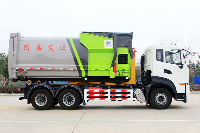 (套臂)东风天龙套臂垃圾車(chē)(20方)