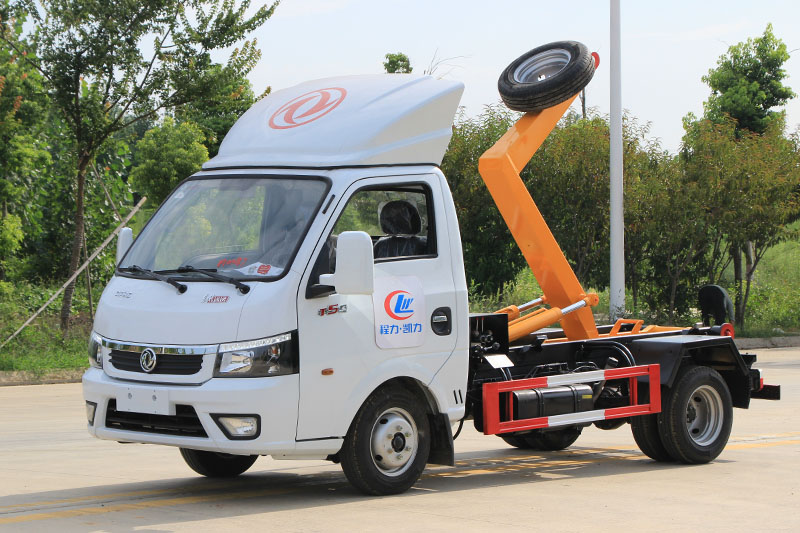 (蓝牌)东风途逸勾臂垃圾車(chē)(3方)