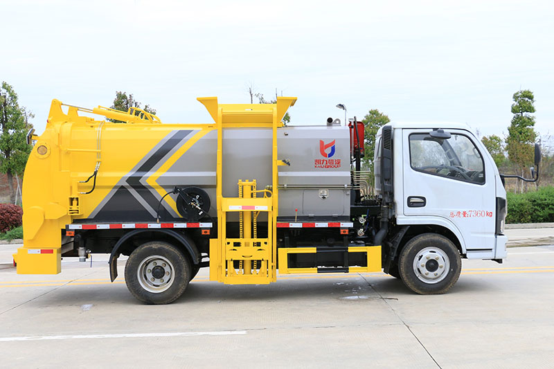 东风小(xiǎo)多(duō)利卡餐厨垃圾車(chē)(厢式)(6方)