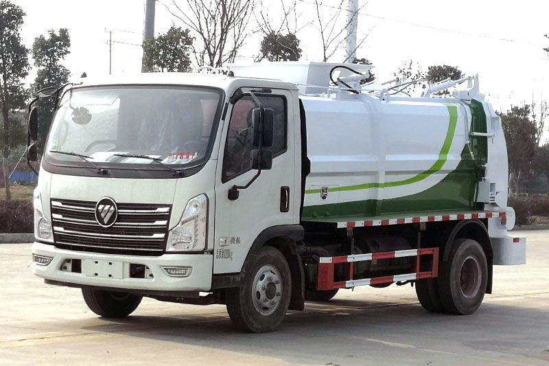 福田领航餐厨垃圾車(chē)(厢式)(8方)