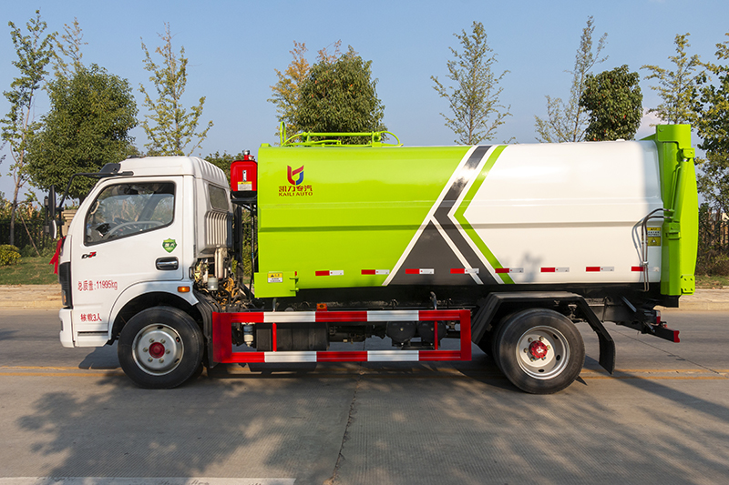 东风大多(duō)利卡侧装压缩垃圾車(chē)(10方)