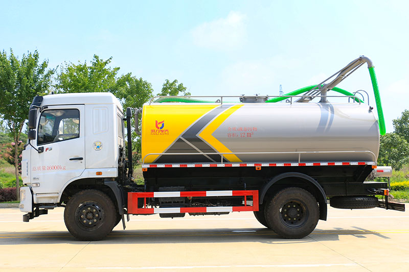 东风华神KL5吸粪車(chē)(13.7方)