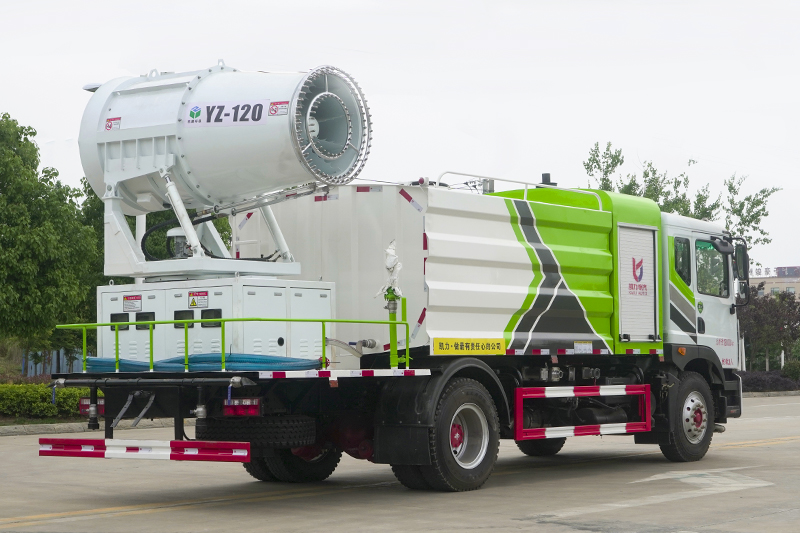 东风D9抑尘車(chē)(方罐)(11.5方)(30~100米雾炮)